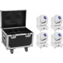 Moving-Head-Spot EUROLITE TMH-S60 4x LED mit Transportcase
