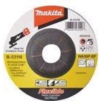 Makita - Sanding Disc - for Metal, Edelstahl - 125 mm - Grit: WA36P - for Makita DGA506RTJ