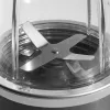 Bechermixer NUTRIBULLET NB606B 600W, Tritan-Krug 0,7L, 6 Klingen, 1 Geschwindigkeit, 500ml Becher, grau