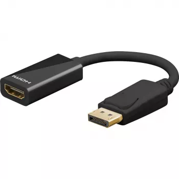 Goobay DisplayPort-auf-HDMI-Adapterkabel 8K/60Hz - -Stecker> -Buchse (75270)