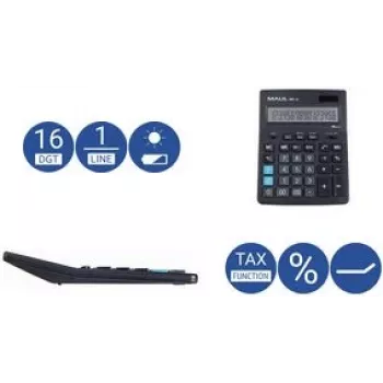 MAUL MXL 16 Tischrechner schwarz (7267890)