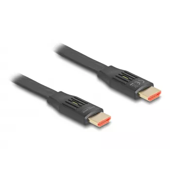 DeLOCK HDMI-Kabel 5m Typ A Stecker auf Stecker 48 Gbit/s Schwarz