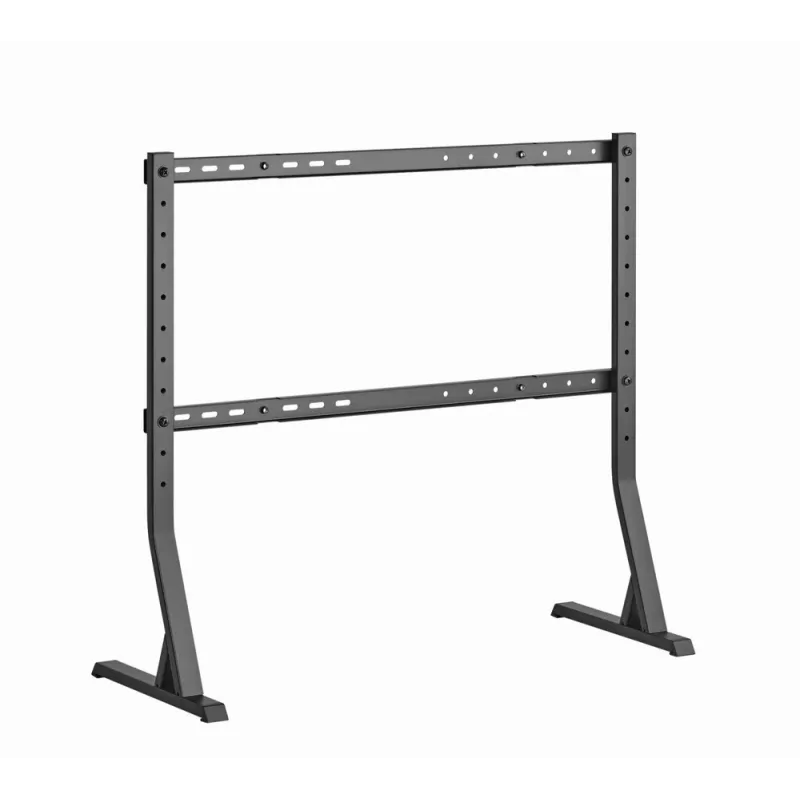 Boden-TV-Ständer GEMBIRD TVS-D90F-01 für 45–90 Zoll Fernseher, Stahl, feste Höhe, VESA 200x200–800x400, max. Belastung 60 kg, 970×800×525 mm