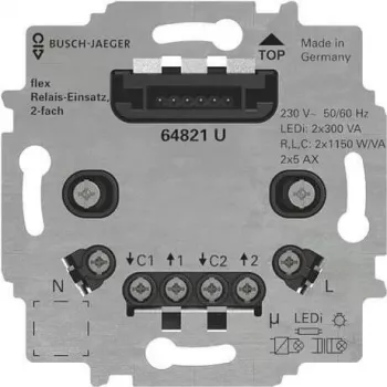 Busch-Jaeger Serie Relais-Einsatz flex 64821 U (2CKA006800A3044)