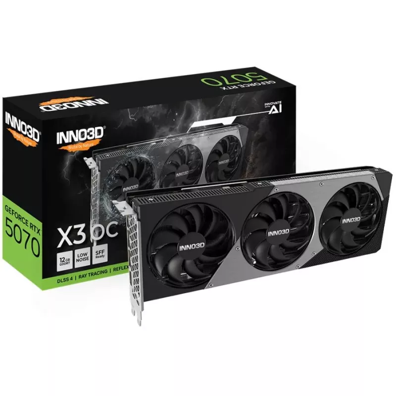 INNO3D GeForce RTX 5070 X3 OC 12GB GDDR7 Grafikkarte