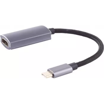 USB-Grafikadapter shiverpeaks BS14-05051 USB Typ-C Stecker Schwarz Grau