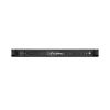 Rack-Gehäuse Lanberg SC01-4201-10B 1U Schwarz 4 Lüfter