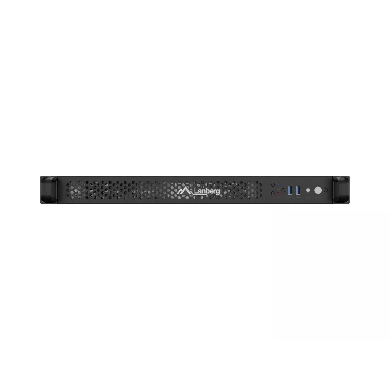 Rack-Gehäuse Lanberg SC01-4201-10B 1U Schwarz 4 Lüfter