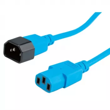ROLINE 19.08.1533 Stromkabel Blau 3 m IEC 320 (19.08.1533)