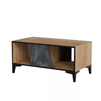 Cama Couchtisch OVO 90x50xH39 Eiche/Beton