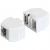 Kopplung RJ45 ALLNET TP-TP CAT6A 8-polig magnetisch PoE-fähig 10G
