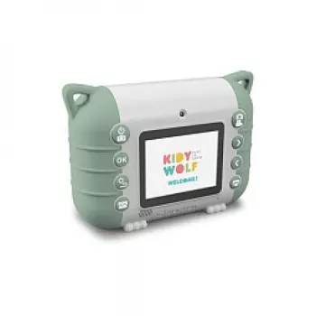 Kinder-Digitalkamera KIDYWOLF Kidyprint Grün Weiß