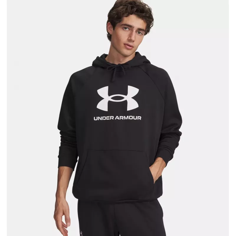 Under Armour UA Rival Fleece Herren Logo Hoodie
