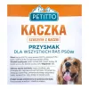 Hundeleckerli PETITTO Duck Kebab 500 g — weiche Trainingshappen mit Entengeschmack, 64 % Protein, 3 % Fett, gluten- und zuckerfrei