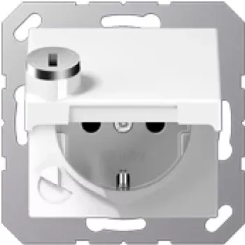 JUNG A 1520 BFKLSL WW - Typ F - Weiß - Thermoplast - IP44 - Universal - 250 V