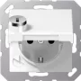 JUNG A 1520 BFKLSL WW - Typ F - Weiß - Thermoplast - IP44 - Universal - 250 V