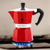 Bialetti Moka Express Moka-Kanne Rot