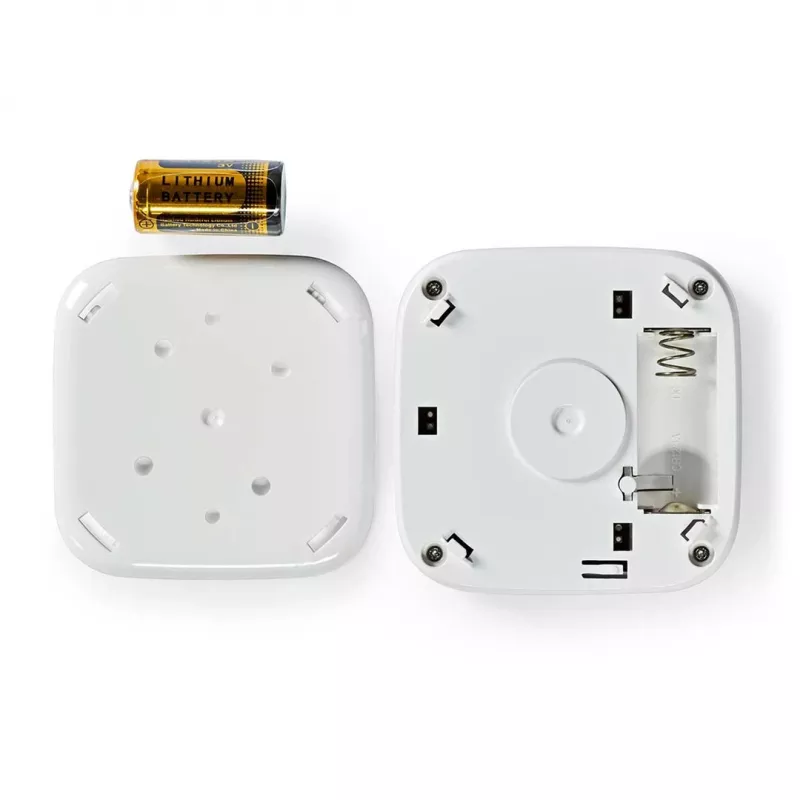 Rauchmelder Nedis WIFIDS21WT smarter Wi‑Fi Rauchsensor für Haussicherheit