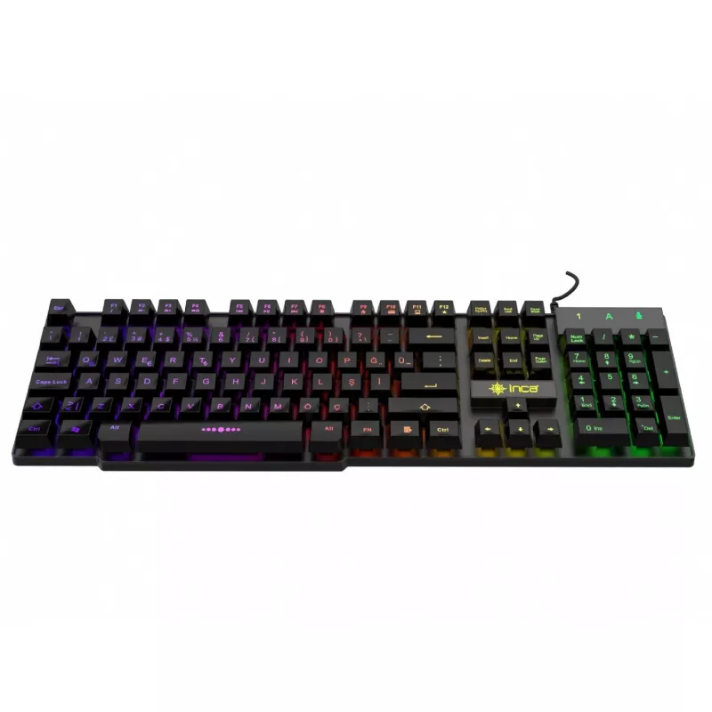 Incase Gaming Keyboard IKG-446 Regenbogen, RGB, dt. Layout retail