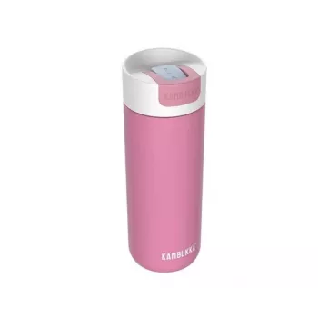 Thermobecher Kambukka 500 ml Edelstahl BE0111-02028, vakuumisoliert, auslaufsicher, Snapclean-Deckel, pink