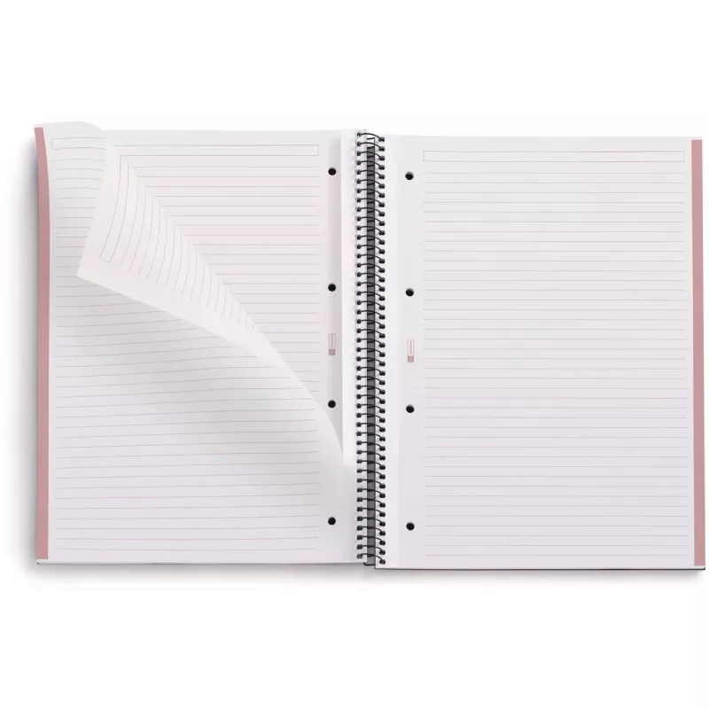 MIQUELRIUS College-Notizbuch Eco Emotions 1 liniert DIN A4 mit Innenrand (A609722)