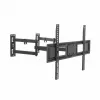 TV-Wandhalterung ART AR-85 für 32–70 Zoll Fernseher, bis 45 kg, neigbar -15–5°, schwenkbar 45°, Auszug 118–622 mm, VESA 75x75–600x400