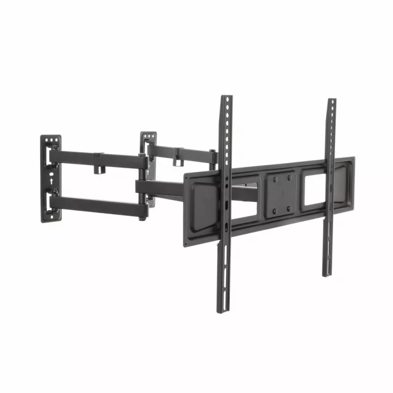 TV-Wandhalterung ART AR-85 für 32–70 Zoll Fernseher, bis 45 kg, neigbar -15–5°, schwenkbar 45°, Auszug 118–622 mm, VESA 75x75–600x400