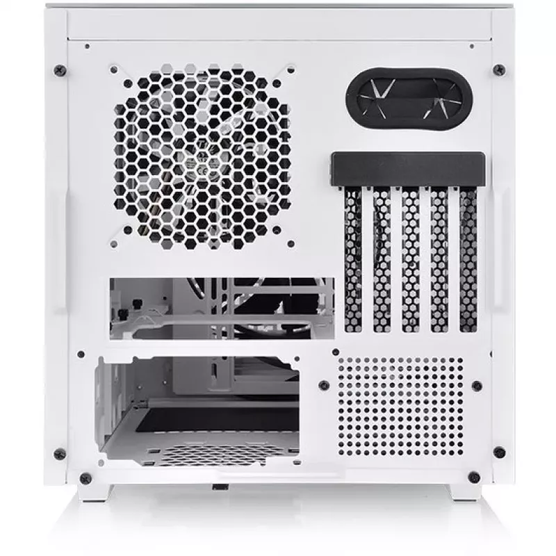 PC-Gehäuse Thermaltake Divider 200 TG Air Snow Micro Tower Weiß