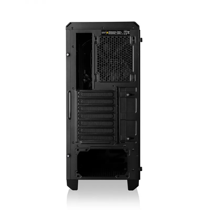 PC-Gehäuse MODECOM Oberon Pro Midi Tower, gehärtetes Glas, microATX/ATX, 7 Steckplätze, 395 mm GPU, 2x3,5 Zoll + 3x2,5 Zoll Schächte, USB 3.2 Gen1