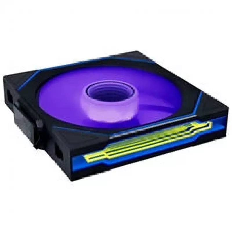 Lian Li UNI FAN SL-INF Wireless ARGB PWM 140mm Gehäuselüfter, schwarz