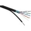 Netzwerkkabel Solarix SXKD-5E-FTP-PE-SAM RJ45 CAT5E 305 m Schwarz