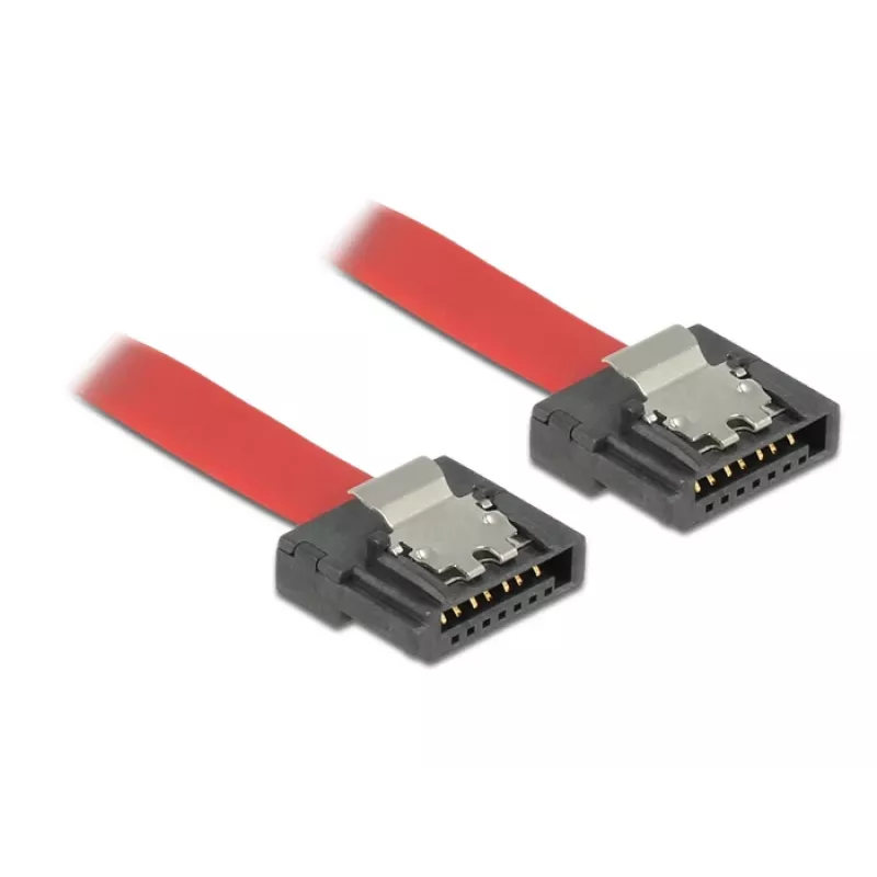 SATA-Kabel DeLOCK 0,3 m SATA III 7-Pin Rot