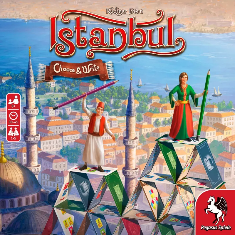 Istanbul - Choose & Write, Brettspiel
