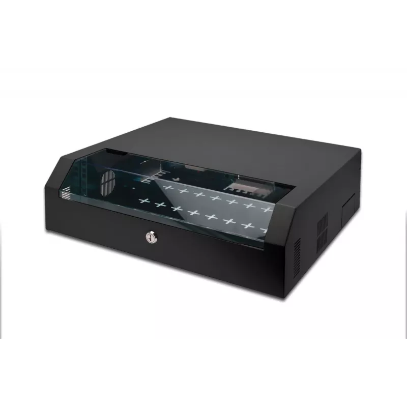 Wandmontagerack Digitus DN-19 04U-PB-B