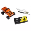 Ferngesteuerter Monstertruck Amewi DieCast 1:64 RTR Orange, Metallgehäuse, Ready-to-Run