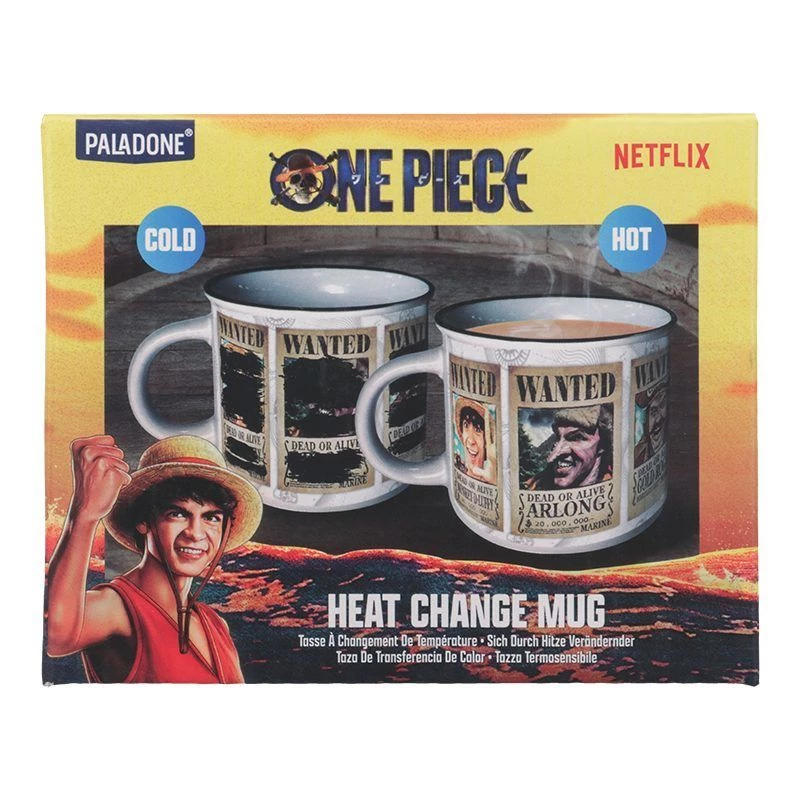 Heat Change Mug Paladone One Piece 300 ml – farbwechselnde Keramiktasse