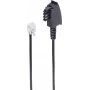 Telefonkabel ShiverPeaks BS70000-6 6 m Schwarz