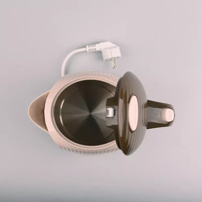 Feel-Maestro MR042 beige Wasserkocher 1,7 L Beige, Braun 2200 W