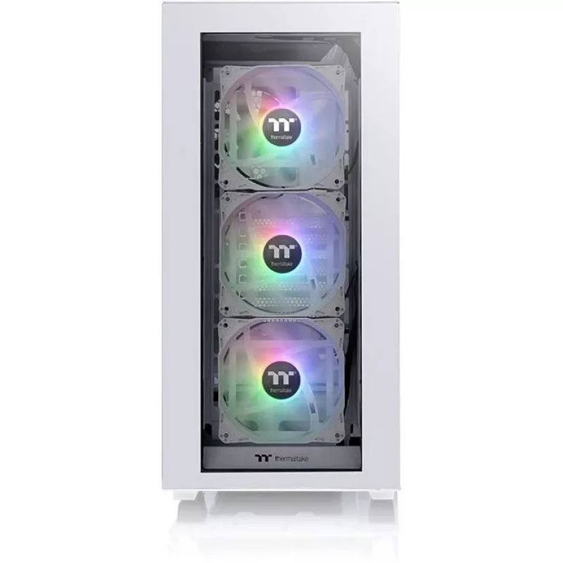 PC-Gehäuse Thermaltake Divider 300 TG Snow ARGB Midi Tower Weiß