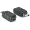 Adapter USB micro-B Stecker auf Mini-USB 5-polig DeLOCK 65063