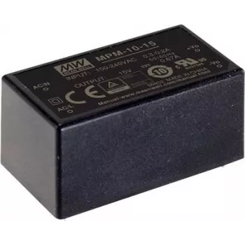 Netzteil MEAN WELL MPM-10-5, 10 W, 5 V Ausgang, 80–264 V Eingang