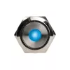 Drucktaster DimasTech Vandalismustaster 22mm Silverline Dot RGB PD215, 22 mm