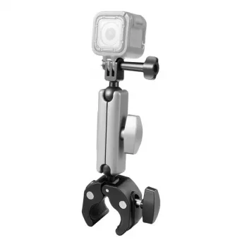 PULUZ Motorradhalterung für Action-Kameras (DJI, GoPro, Insta360) (schwarz)
