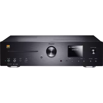Stereo-Receiver Magnat MC 400 — 2.0 Kanäle, 40 W pro Kanal, CD-Player, Wi‑Fi, Bluetooth, DAB/FM, Ethernet (schwarz)