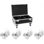 LED-Lichtset EUROLITE THA-40PC 4x mit Koffer, kompaktes 4-teiliges Bühnen-/Partybeleuchtungsset