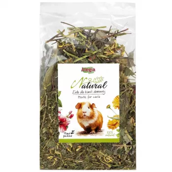 Getrocknete Kräutermischung für Meerschweinchen Alegia Herbs for cavia 100 g – 100 g Beutel, gluten- und zuckerfrei