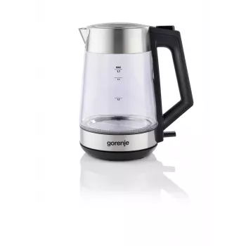 Gorenje K17OGS Wasserkocher, elektrisch, Fassungsvermögen 1,7 L, Leistung 2200 W, Edelstahl | Gorenje