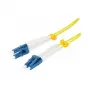 Synergy 21 LWL-2-Faser-Patchk. 20mtr.LC-LC 9/125um OS2 AD 2mm flexible Knickschutztülle - Single- bzw. Monomode-Faser - 20 m