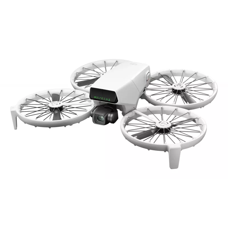 DJI Flip Drohne mit 4 Rotoren, 48 MP Kamera, 3840×2160 Video, 3110 mAh Akku, Schwarz/Weiß