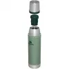 Thermos STANLEY The Legendary Classic Bottle 0,6 l grün – Isolier-Vakuumflasche, 600 ml